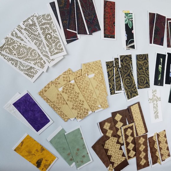 200+ Handmade Bookmarks in Various Designs and 3 Different Sizes - Picture 8 of 12